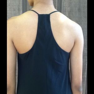 Ann Taylor Loft LBD Racerback Dress Size 4