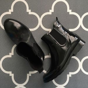 Michael Kors ankle rain boots size 8