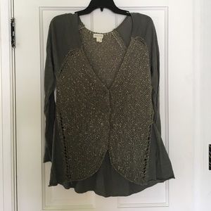 Anthropologie knitted sweater