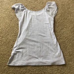 Light purple express top