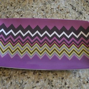 Missoni Other - Missoni Zig Zag Platter in violet Missoni Other - Missoni Zig Zag Platter in violet