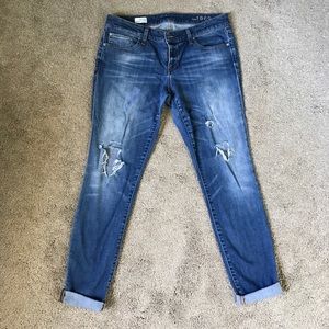 GAP Always Skinny destructed jeans sz 31/12r