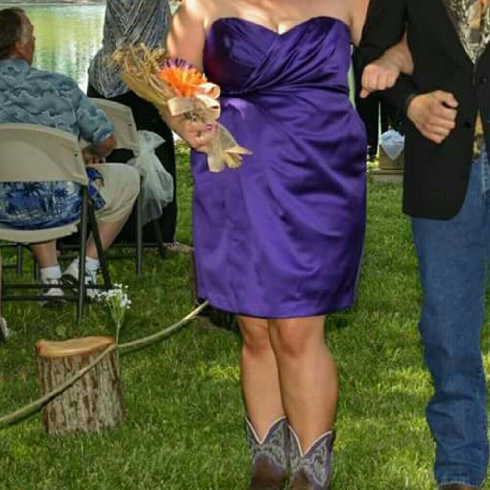 David's Bridal Bridesmaid dress