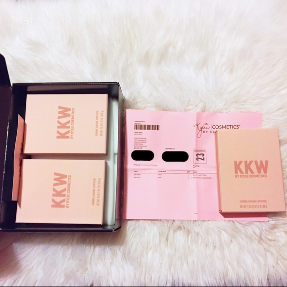 🚫SOLD🚫 KKW x Kylie Cosmetics Creme Lipstick - Picture 5 of 7