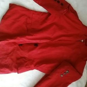 Long sleeve Red blazer