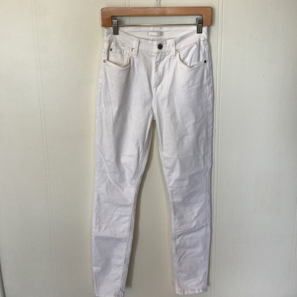 Seven for all mankind high waist skinny
