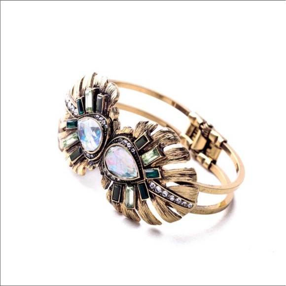 Vintage Leaf Bangle Bracelet (nwot) - Picture 6 of 6