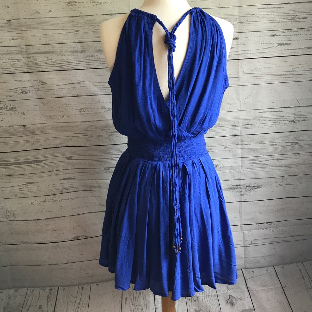 🛑CLEARANCE 🛑 Blue sleeveless dress - Picture 3 of 3