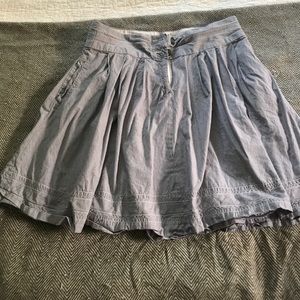 Blue and white striped Old Navy skirt