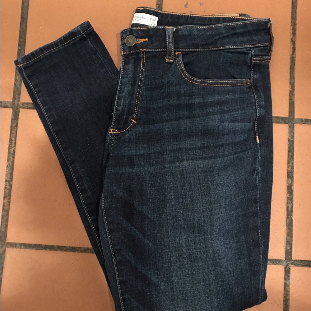 A & F women's jeans
