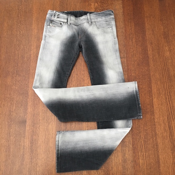 Diesel Denim - Diesel | Faded Black To White Jeans