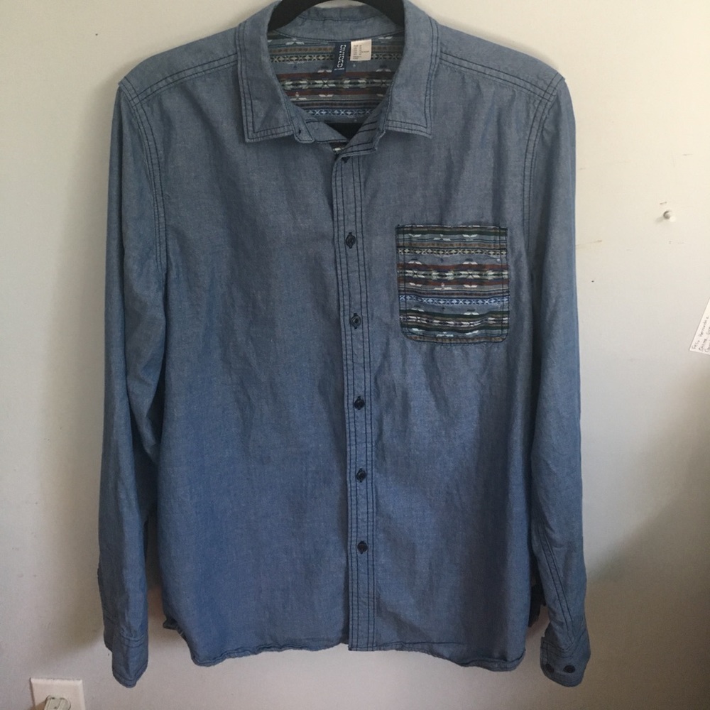 SOLD Denim Button-down from H&M