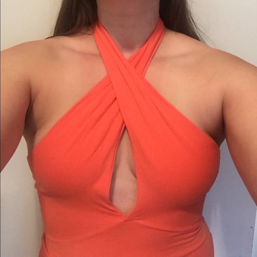 American Apparel Tie Back Dress