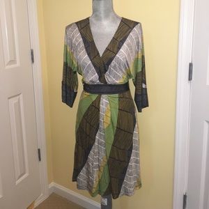 BCBG Maxazaria patterned dress