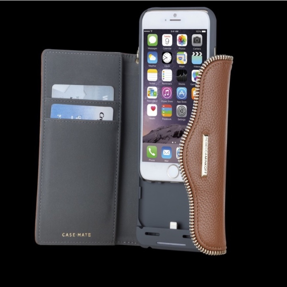 NWT Rebecca Minkoff iPhone 6/6s Charging Wristlet