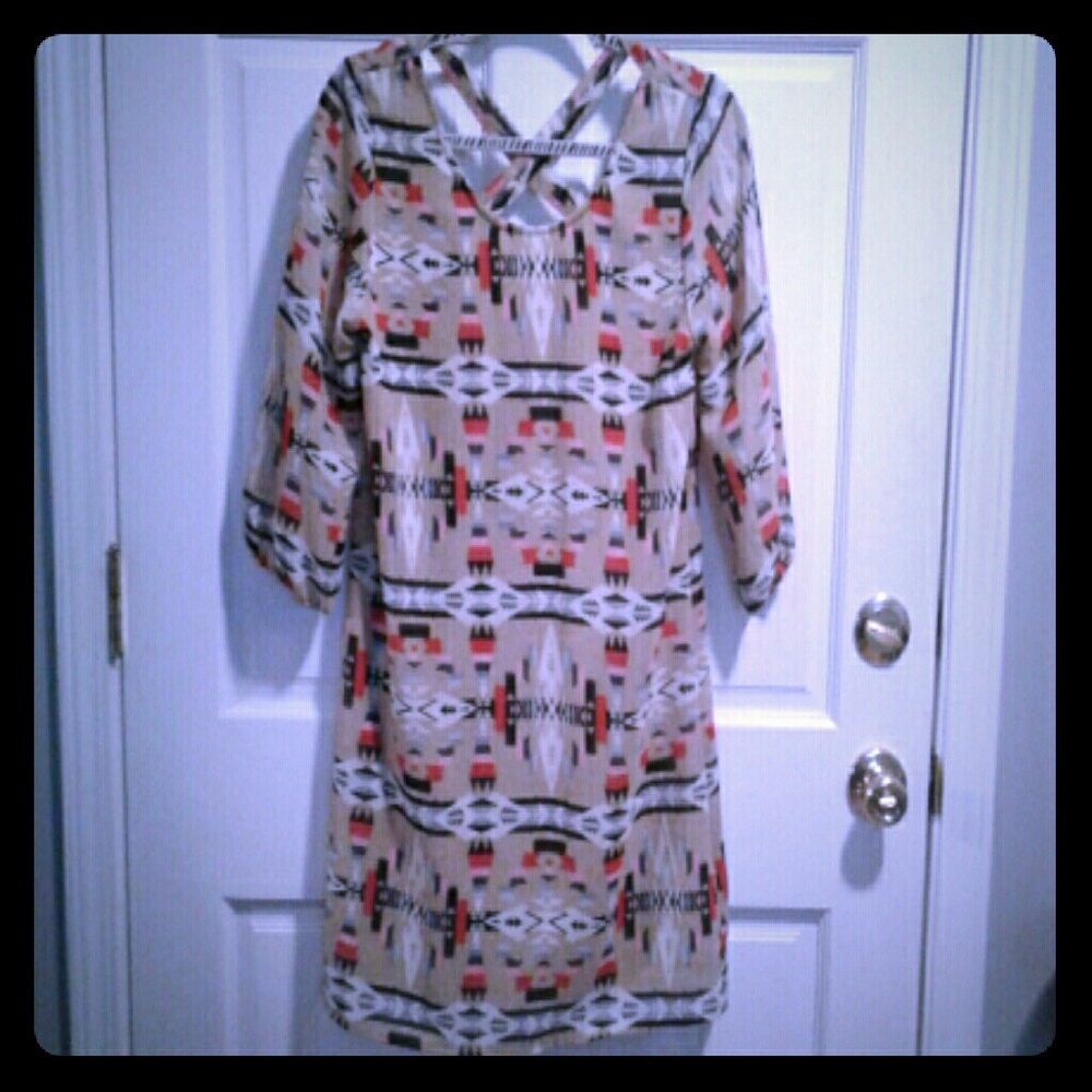 Aztec print dress by Indulge