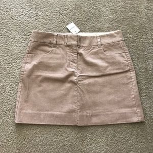 Jcrew corduroy mini skirt size 8