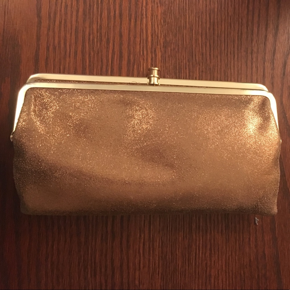 Gold Hobo Wallet