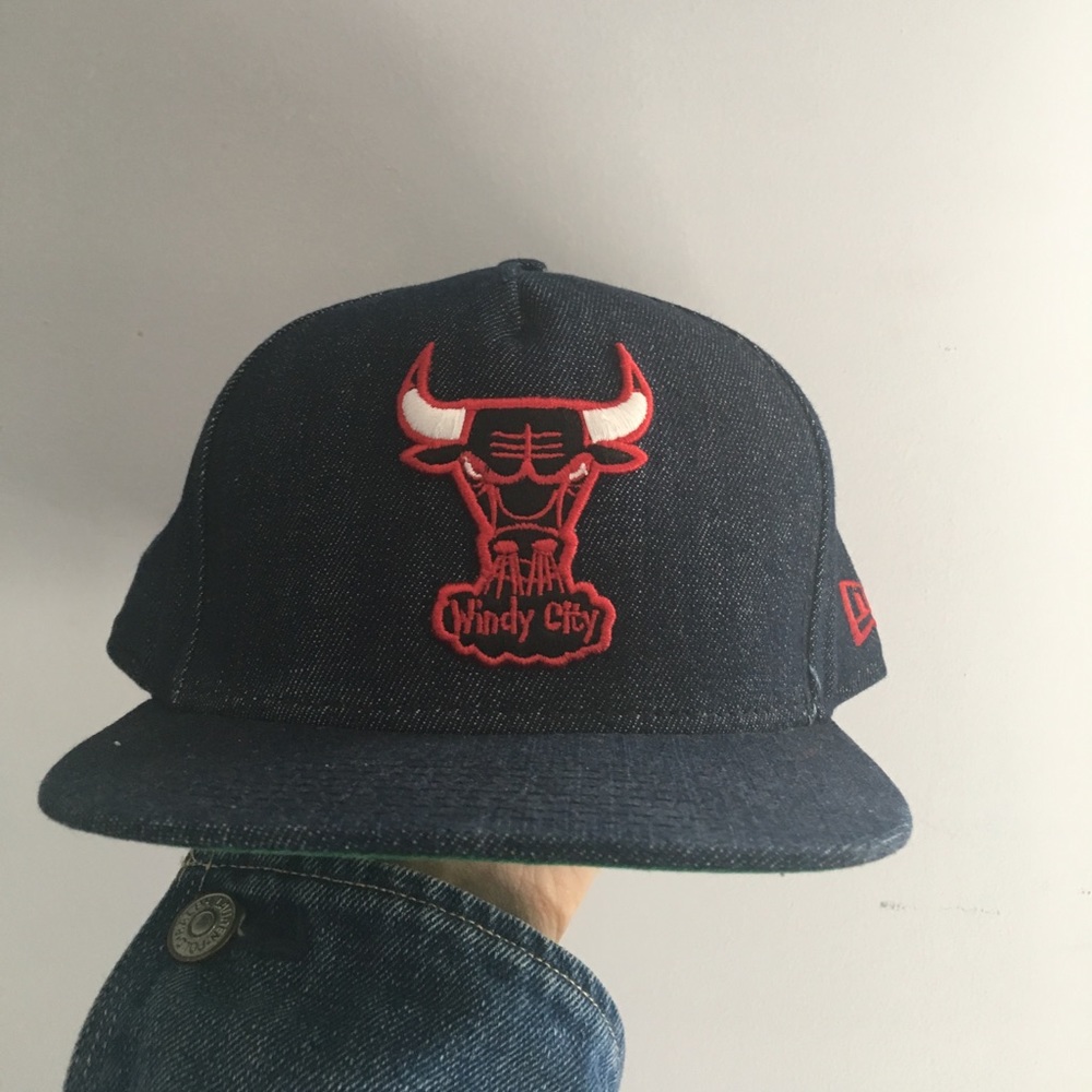 Bulls Denim SnapBack