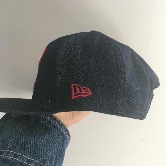 Bulls Denim SnapBack - Picture 2 of 3