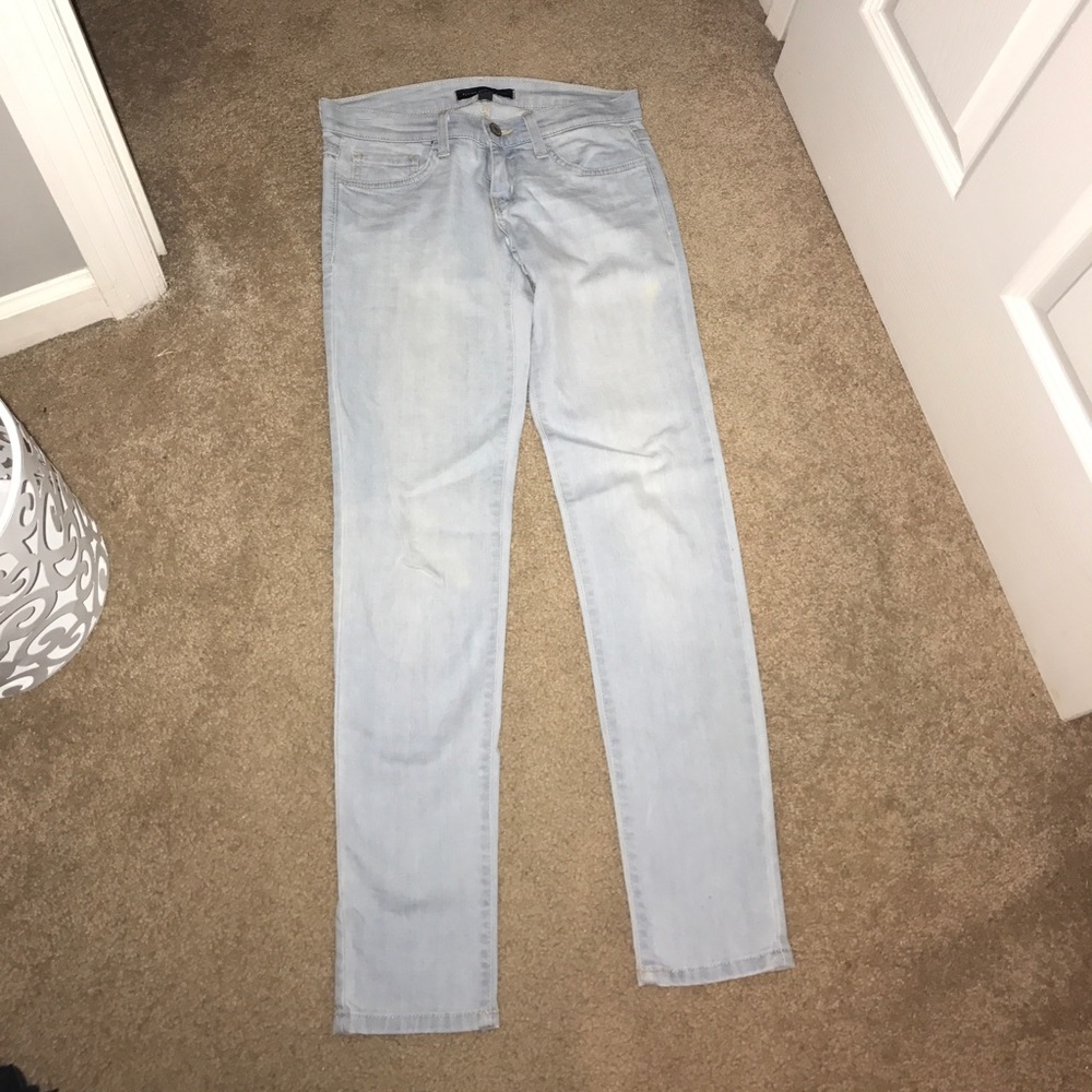Flying monkey skinny light jeans!