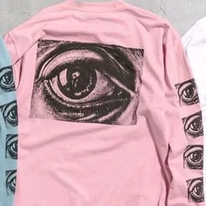 Supreme M. C. Escher Eye Long sleeve tshirt