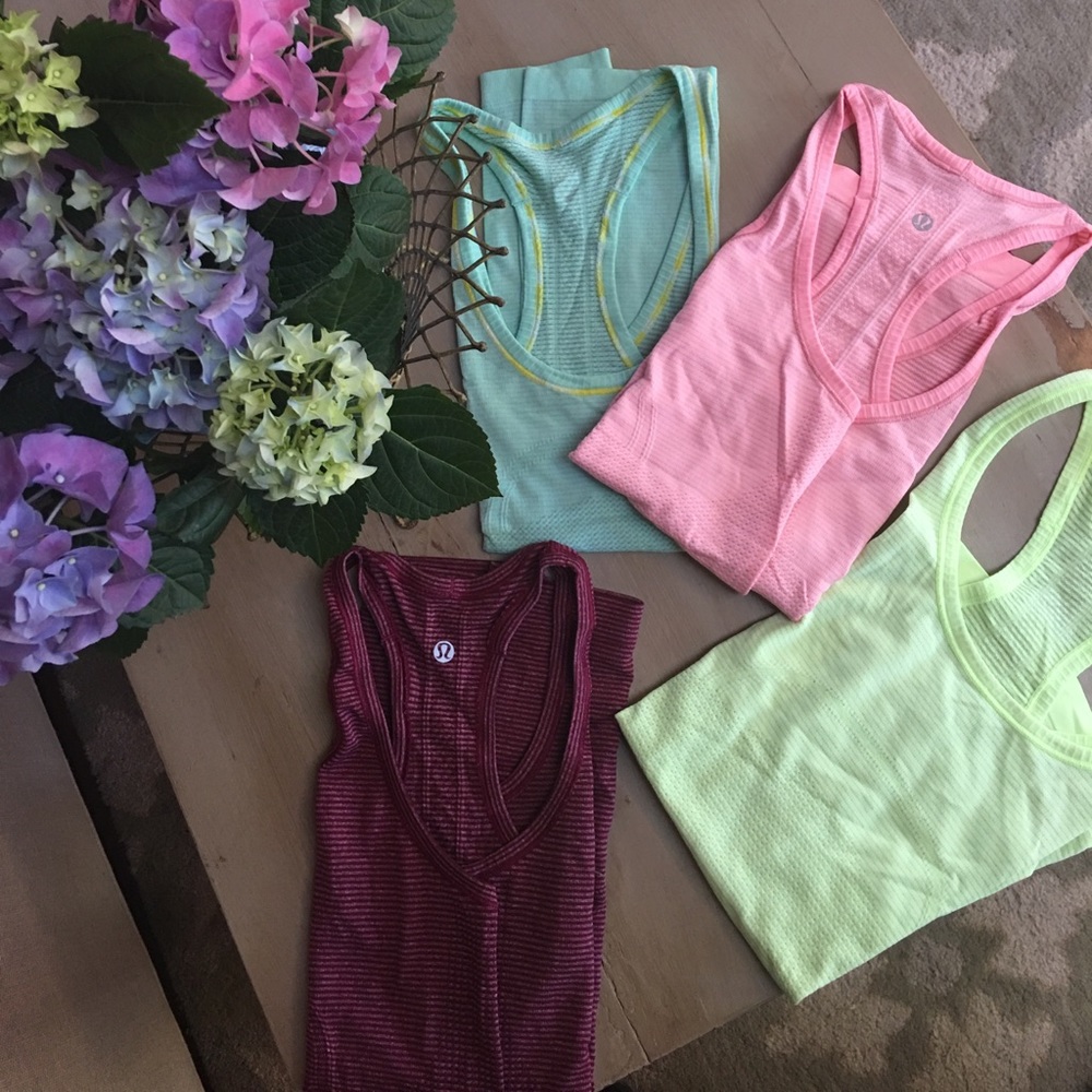 Lululemon Racer Back Shirt Bundle