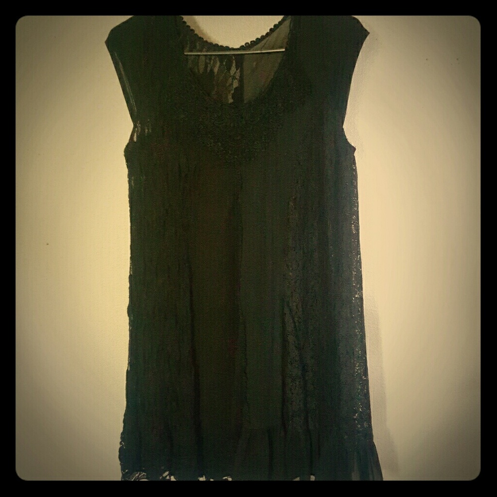 Mixed Lace Dress