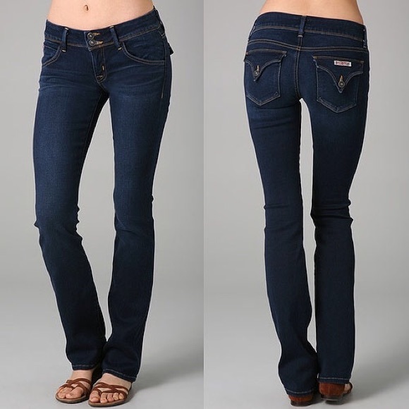 Hudson signature pocket boot cut stretch jeans - Picture 1 of 3