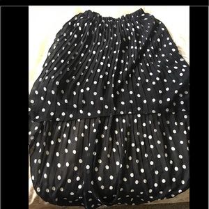 Polka dot skirt