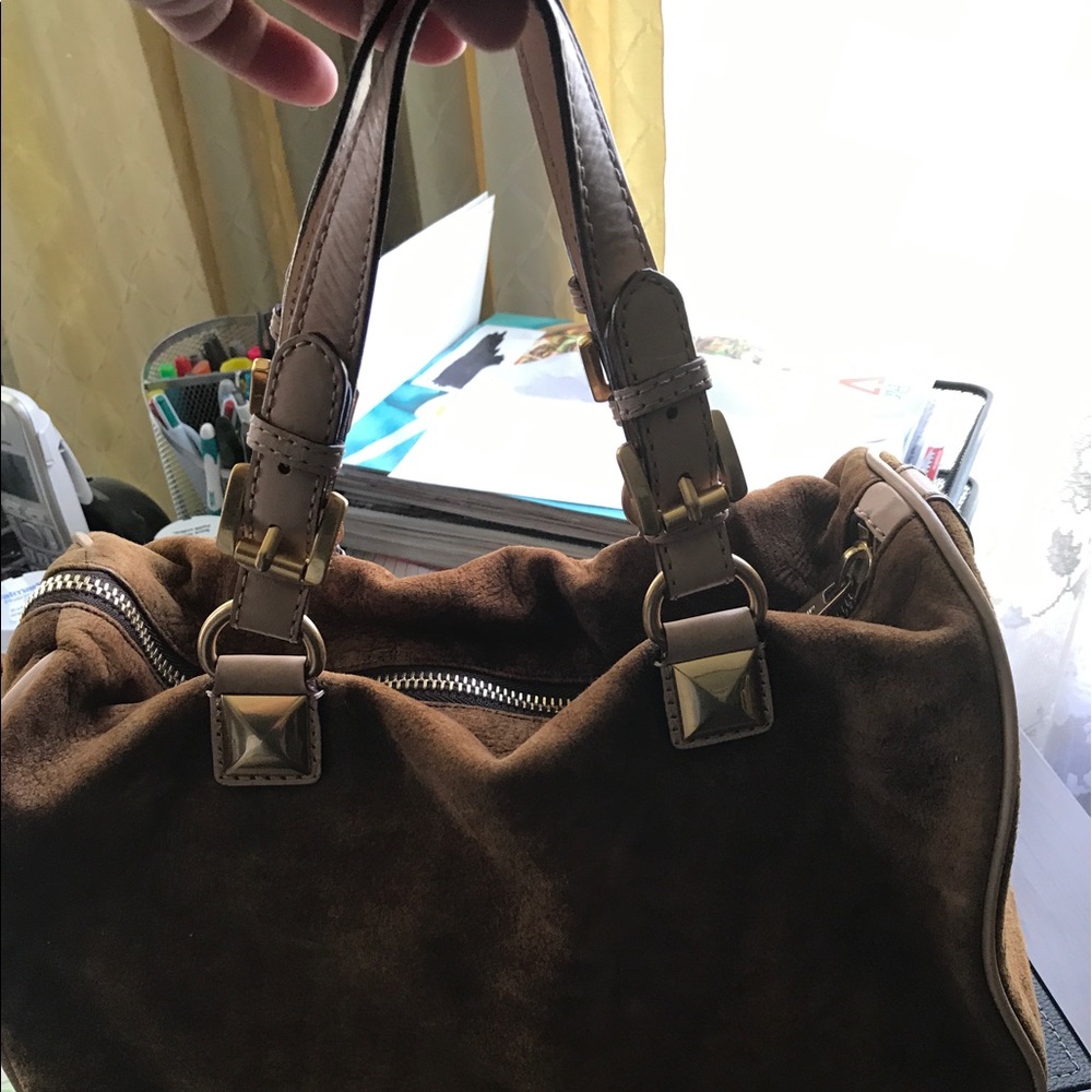 Micheal Kors suede purse