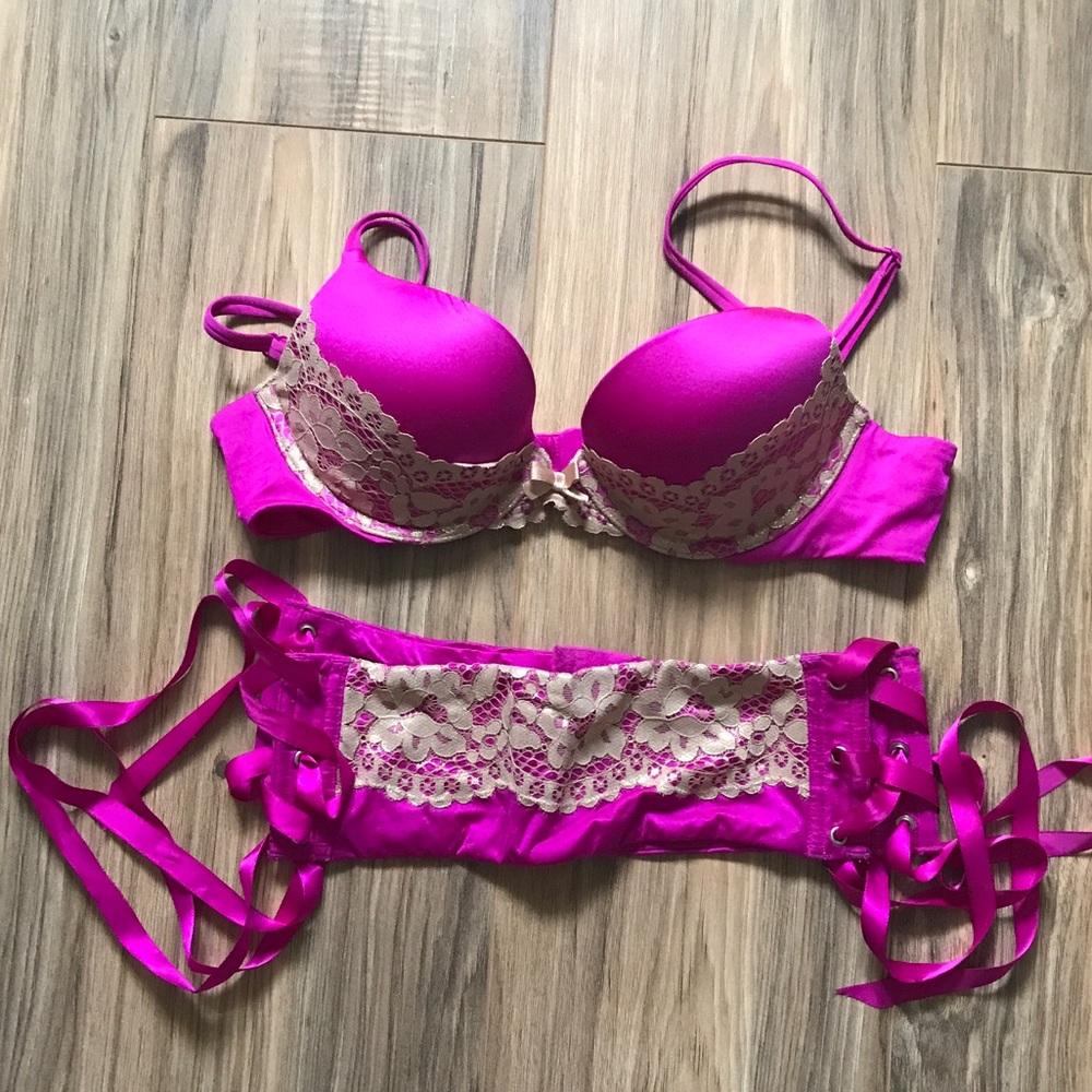 Victoria's Secret bra and garter