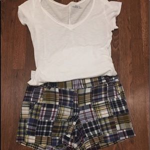 J Crew plaid shorts
