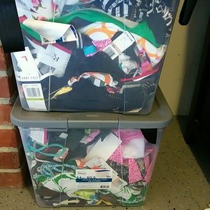 Tons of bathing suits!! All sizes