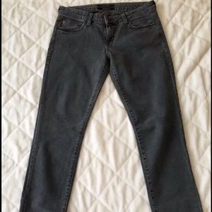 Hudson Distressed Black Skinny 28 NWOT