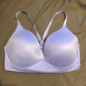 Purple racerback VS bra