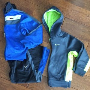 Nike jackets and pants