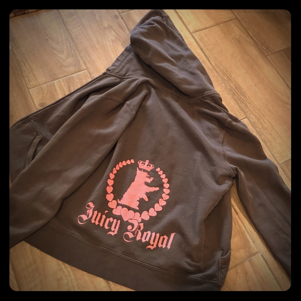 juicy could tour zip up hoodie jacket.