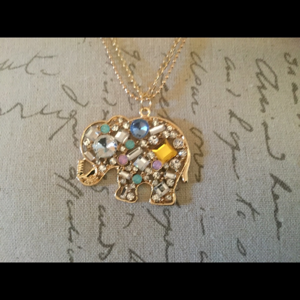 💕Boho Elephant Necklace💕
