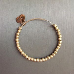 Gold Alex and Ani bangle