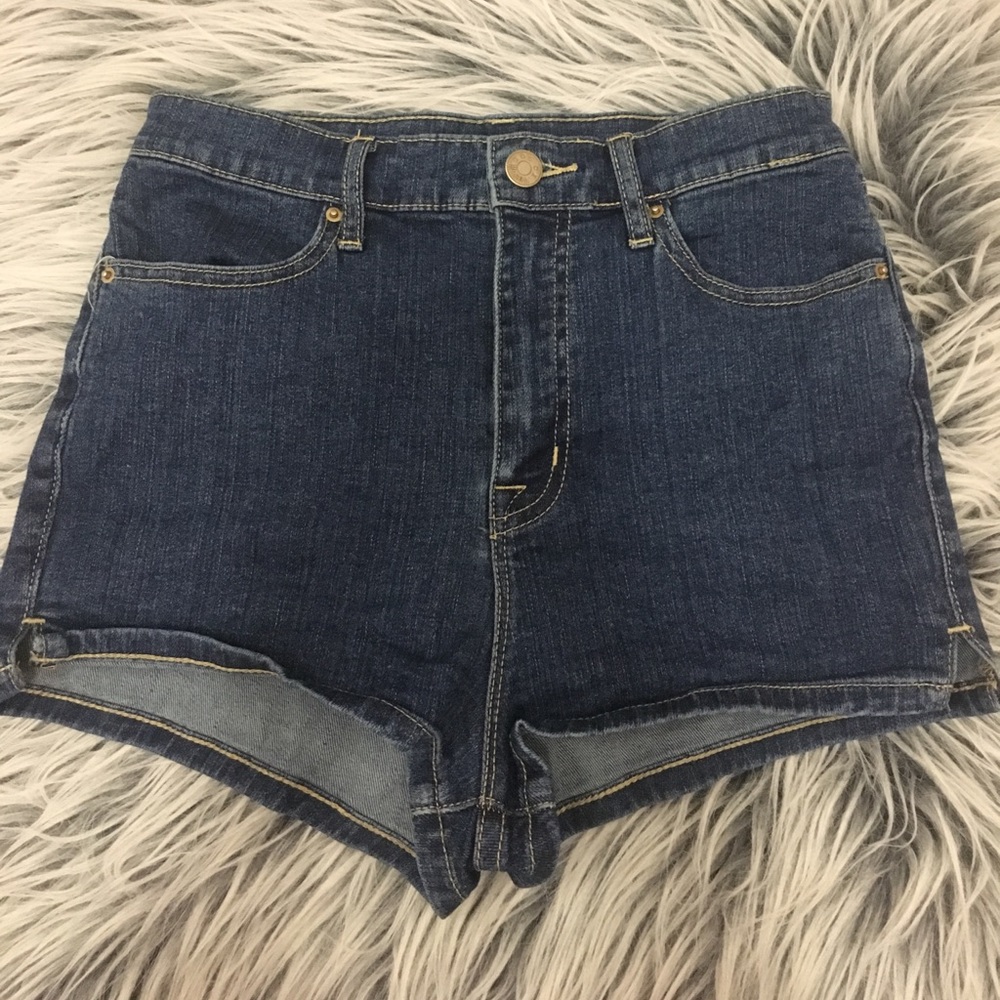 BDG high rise pinup shorts
