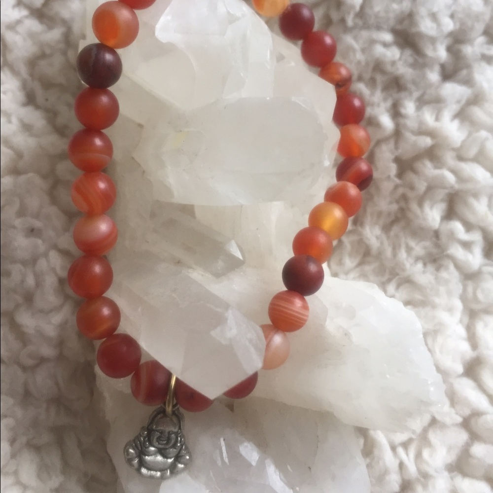 SOLD Chavez for Charity Buddha Beaded Bracelet