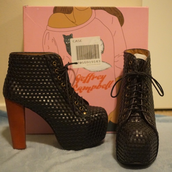 Jeffrey Campbell Shoes - Jeffrey Campbell Black Lita Booties