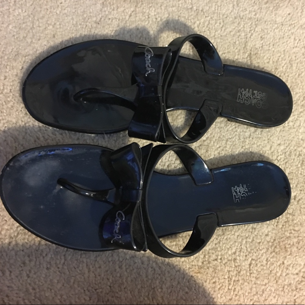 Coach slip ons