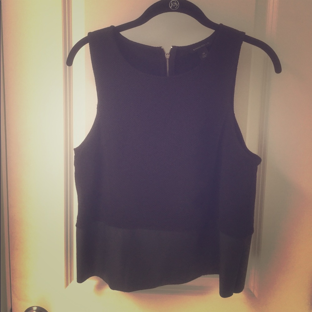 Banana republic black tank