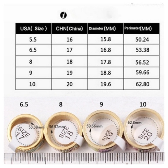 (LAST 1, SZ 9) 5🌟 Rated- RGP Enamel Ring NWT - Picture 3 of 6