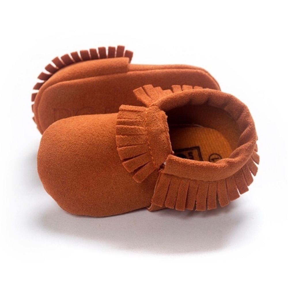 Suede Moccasins 0-6 month