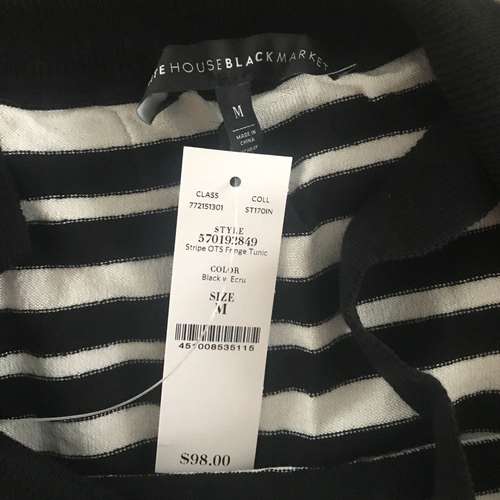 NWT Black House White Market cold shoulder sweater - Picture 3 of 3