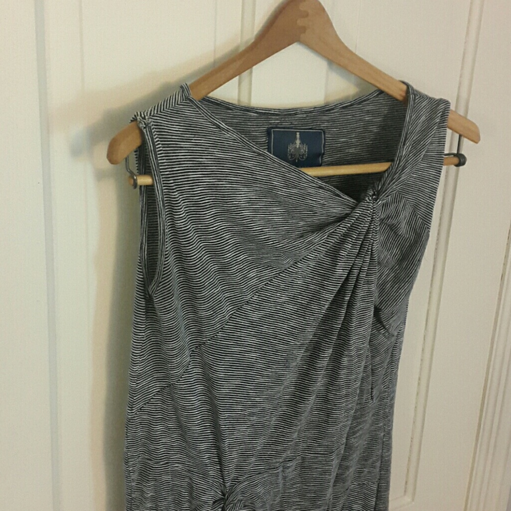 Iris & Navy | Knot Dress