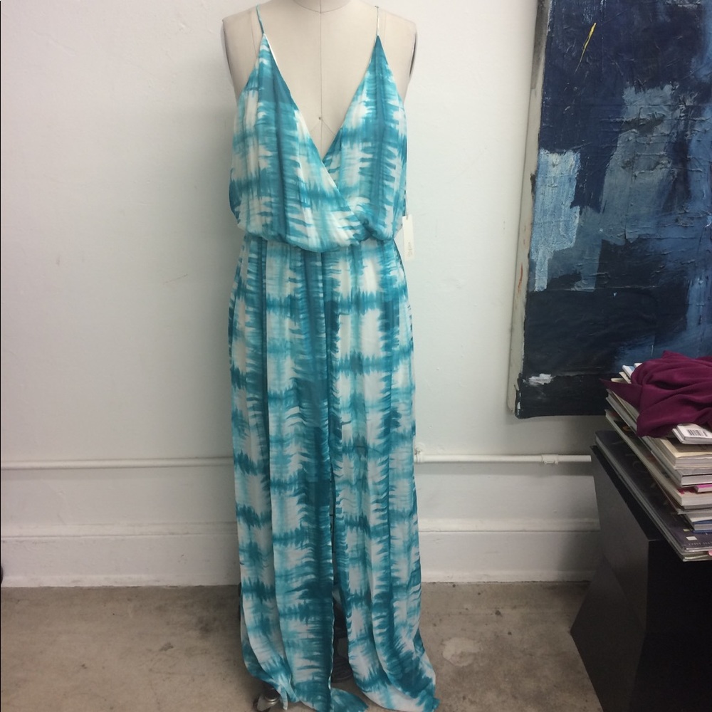 Long Silk Dress